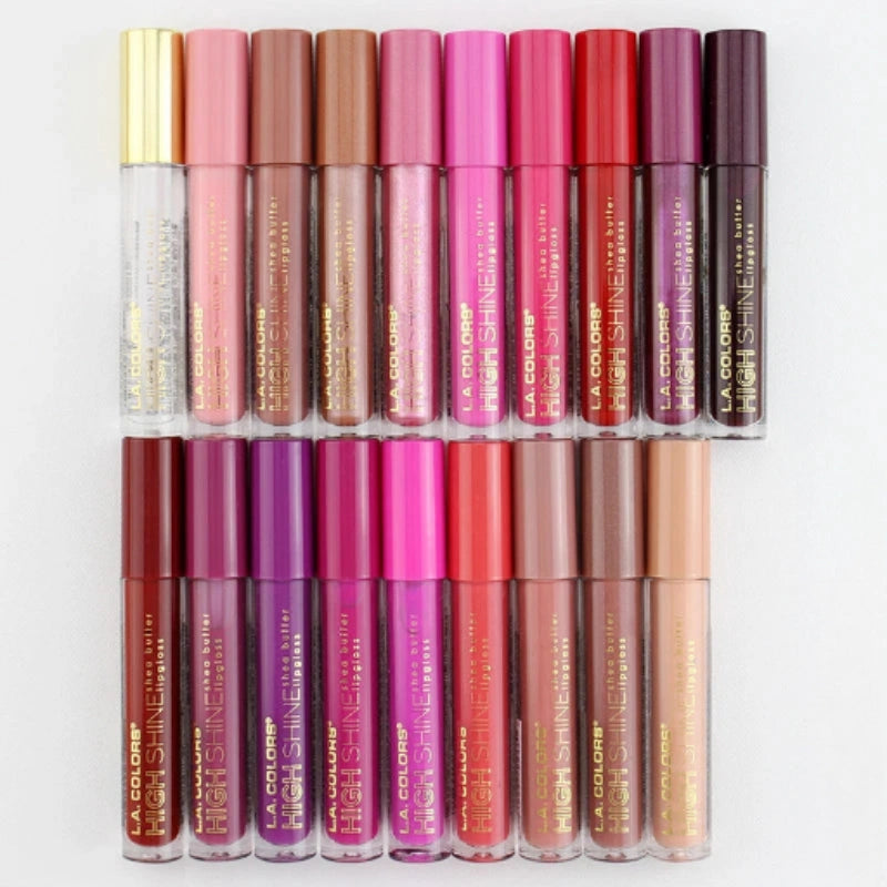 1 L.A. COLORS High Shine Lipgloss Shea Butter Clg Pick Your 1