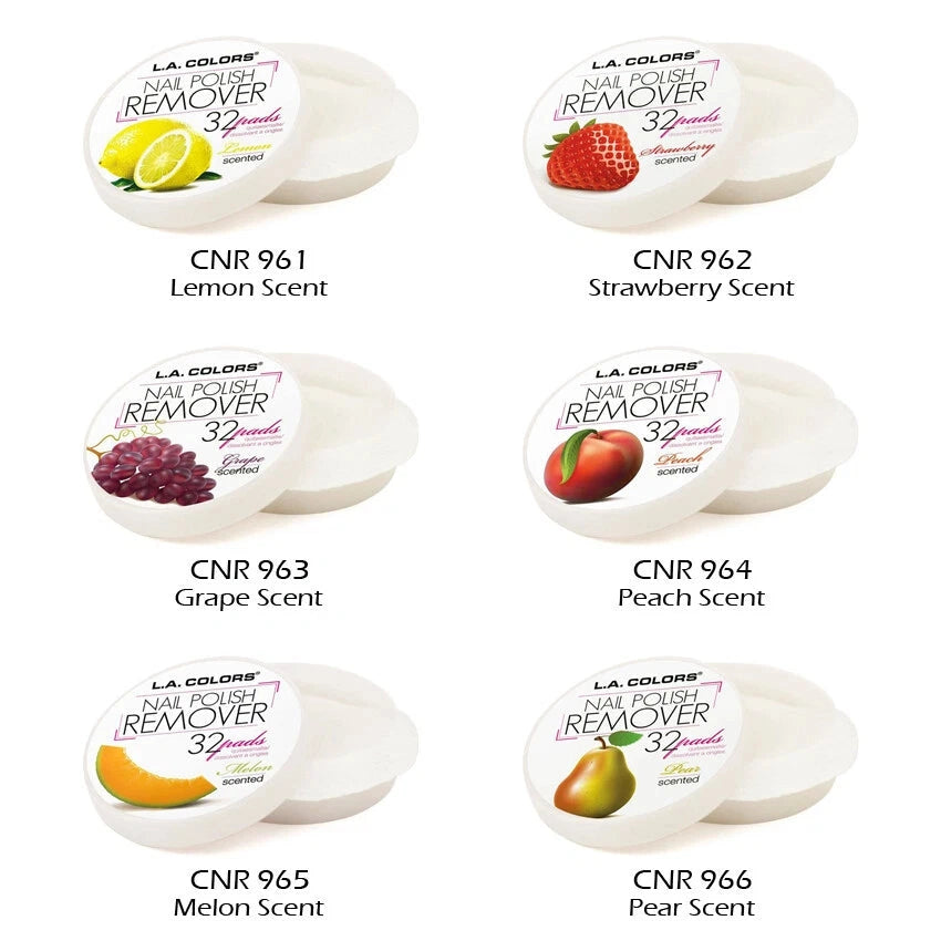 1 L.A. COLORS Nail Polish Remover Pads Pick Your 1 Scent