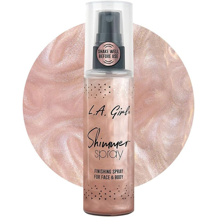 shimmer spray-rose gold