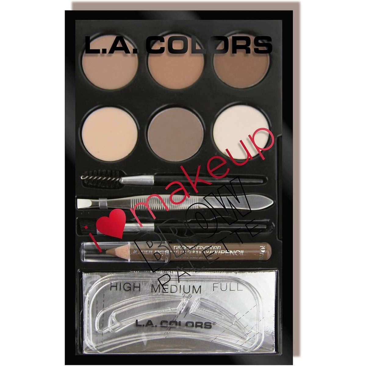 Brow Palette - Medium Dark