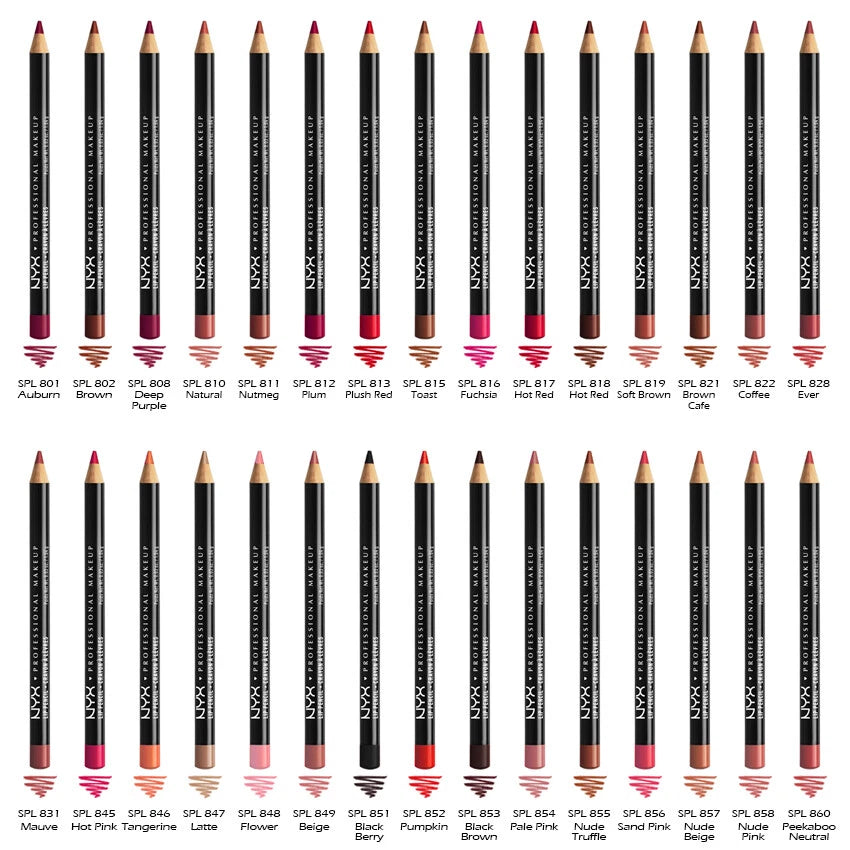 1 NYX Slim Lip Pencil / Lip Liner - SPL "Pick Your 1 Color" Joy's cosmetics