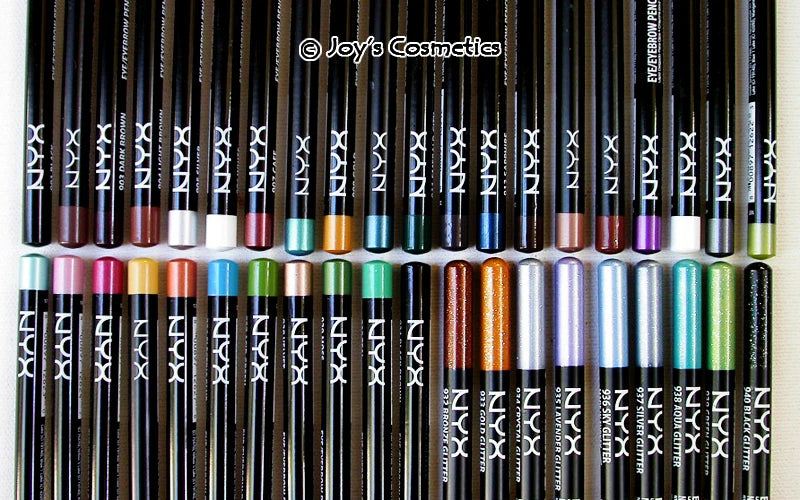 29 NYX Slim Eye Pencil / Eyeliner - SPE "29 Color FULL SET" Joy's Cosmetics