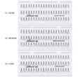 1 AMOR US Human Hair Flare Individual False Eyelashes "Pick Your 1 Type" Joy's
