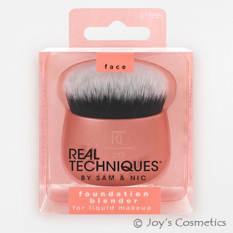 1 REAL TECHNIQUES Foundation Blender Brush "RT-1855" Joy's cosmetics