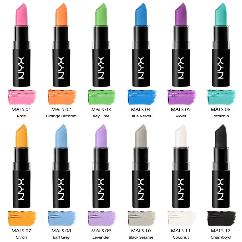 1 NYX Macaron Lipstick / Pastel Lippies "Pick Your 1 Color" Joy's cosmetics