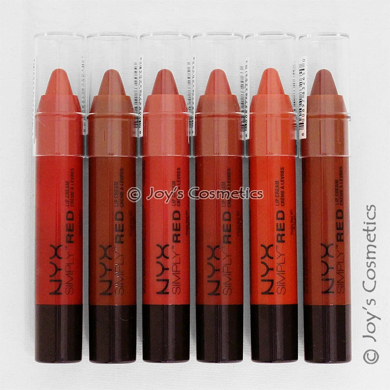 1 NYX Simply Red Lip Cream Lipstick - SR "Pick Your 1 Color" Joy's cosmetics