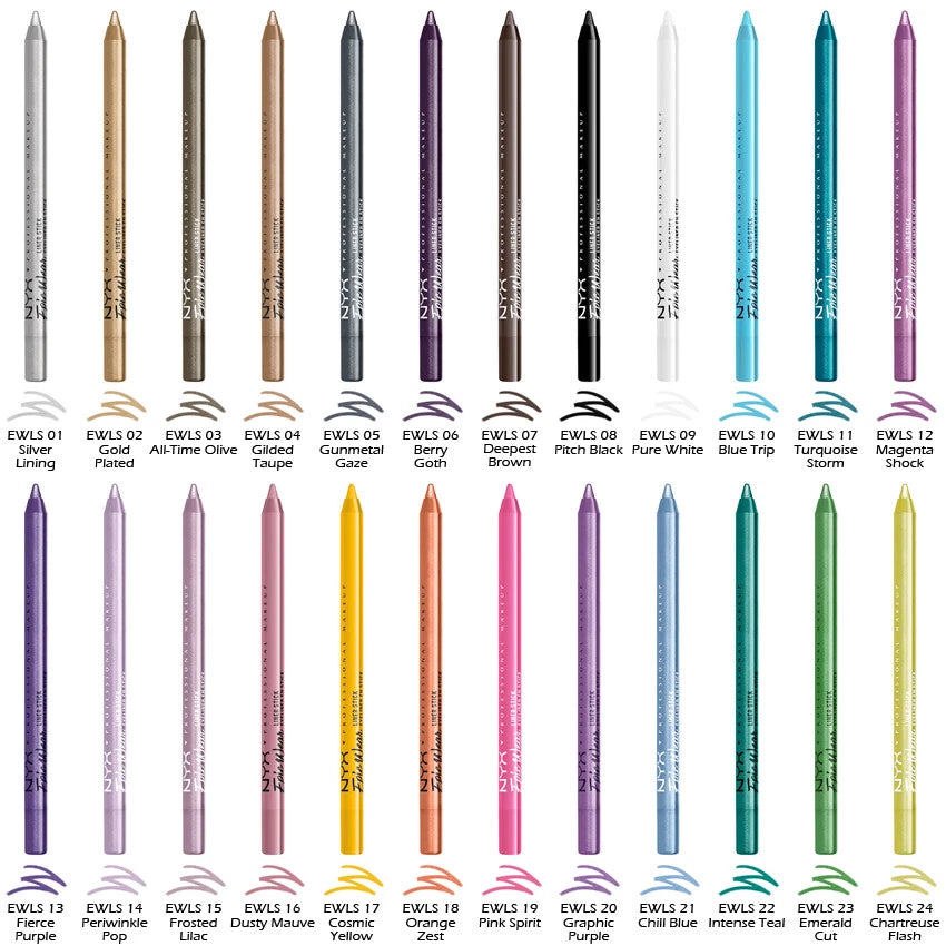 1 NYX Epic Wear Liner Sticks - Waterproof Eye Pencil "Pick Your 1 Color" Joy's