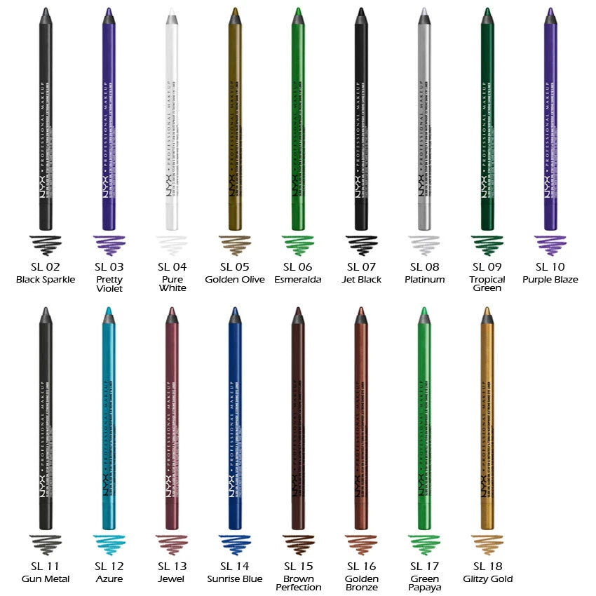 1 NYX Slide On Pencil Waterproof Eyeliner "Pick Your 1 Color" Joy's cosmetics