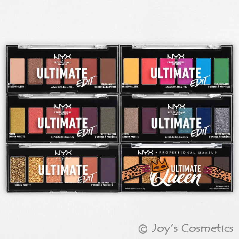 1 NYX Ultimate Edit Petite Shadow Palette "Pick Your 1 Color" Joy's cosmetics