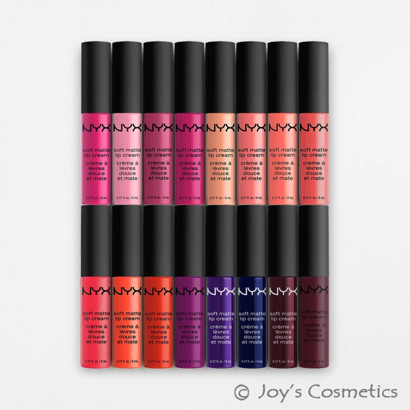 1 NYX Soft Matte Lip Cream Lipstick - 4 Piece Full size Set "Pick Your 1 Set"