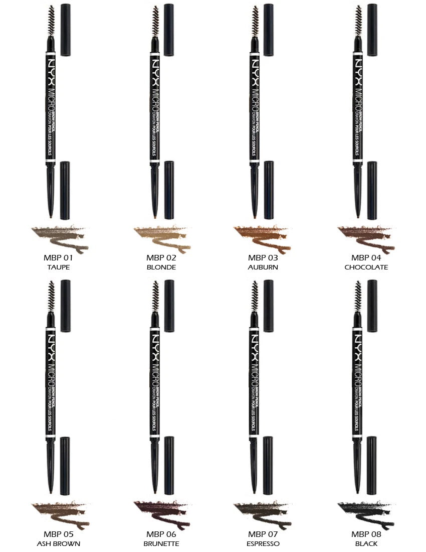 1 NYX Micro Brow Pencil - Eyebrow MBP "Pick Your 1 Color"  Joy's cosmetics