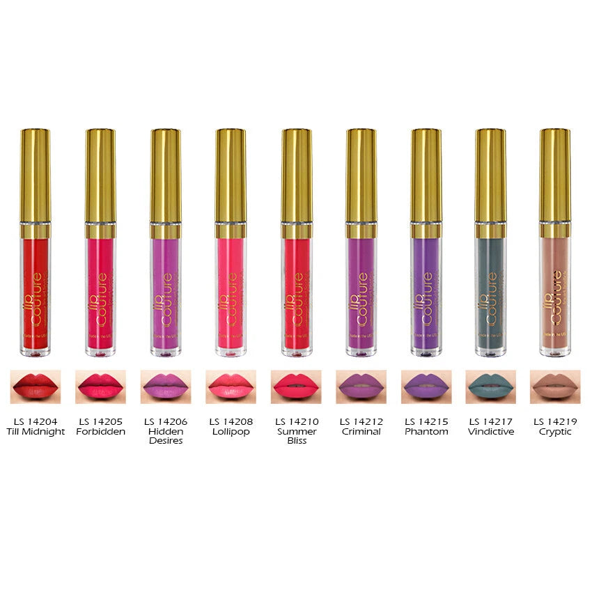 3 LA SPLASH Lip Couture Liquid Lipstick "Pick Your 3 Color" Joy​'s cosmetics