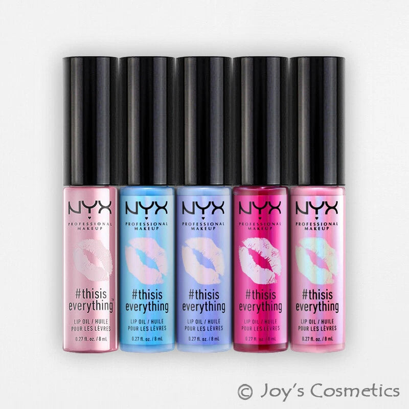1 NYX #Thisiseverything Lip Oil Gloss "Pick Your 1 Color" Joy's cosmetics