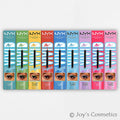 9 NYX Vivid Brights Colored Liquid Eyeliner Matte - VBLL "9 Color Set" Joy's