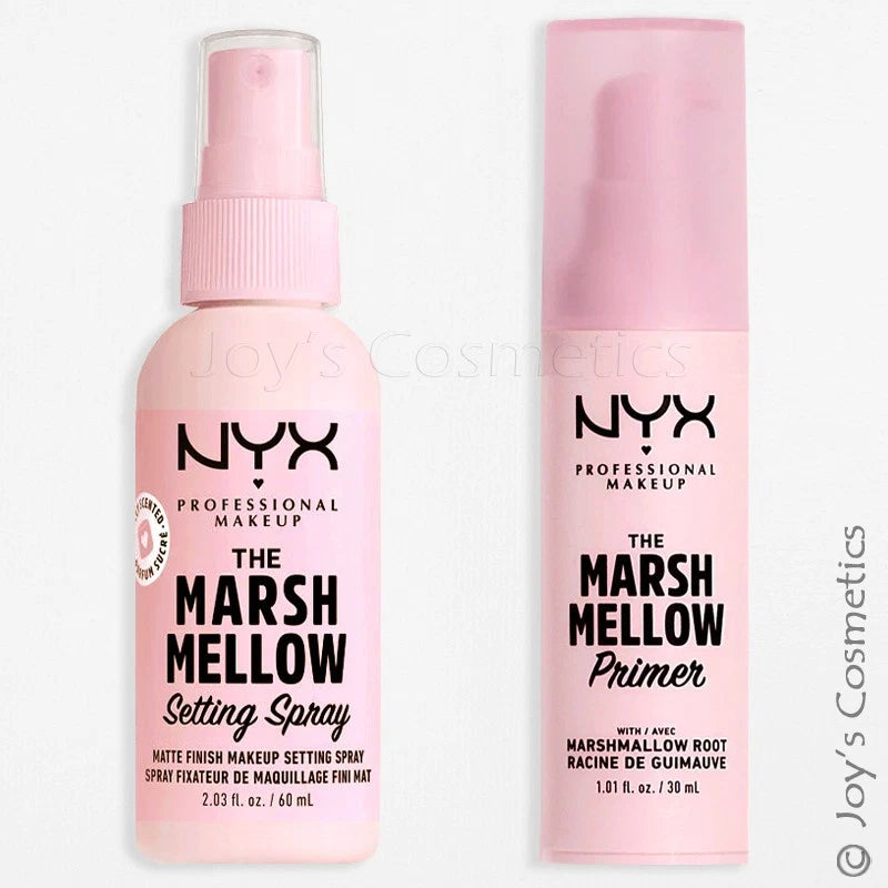 1 NYX Marshmellow Setting Spray + Smoothing Primer Set "MMP01 + MSS05" Joy's
