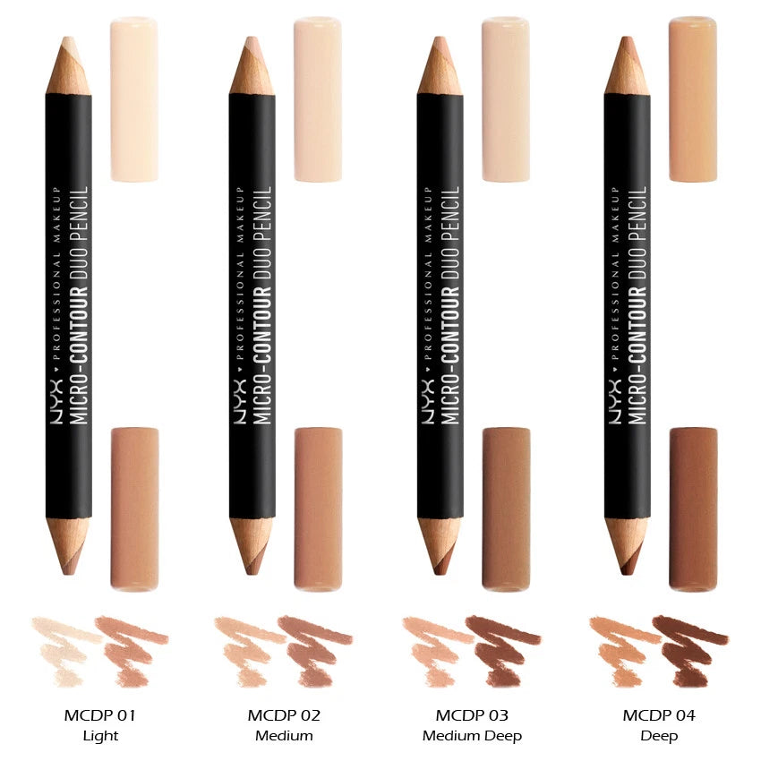 1 NYX Micro Contour Duo Pencil - MCDP "Pick Your 1 Color" Joy's cosmetics