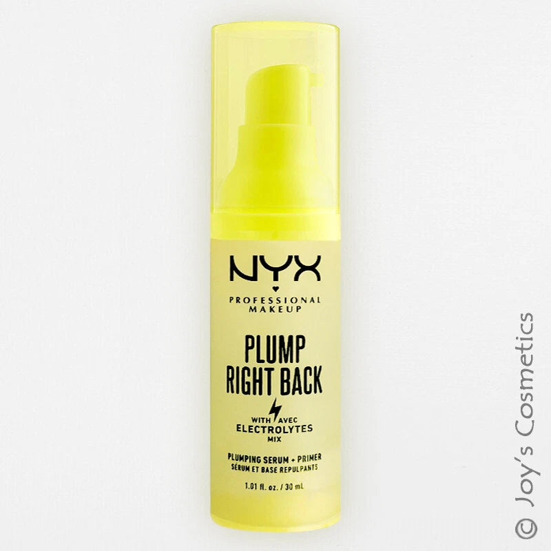 1 NYX Plump Right Back Primer + Serum + Electrolytes "PRBPS01" Joy's cosmetics