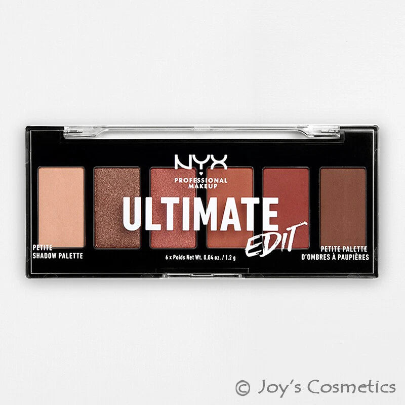 1 NYX Ultimate Edit Petite Shadow Palette - Eye "USPP01 - Warm Neutrals" Joy's