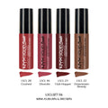 1 NYX Liquid Suede Cream Lipstick - Mini Size Set "LSCLSET06 - Auburn & Brown"