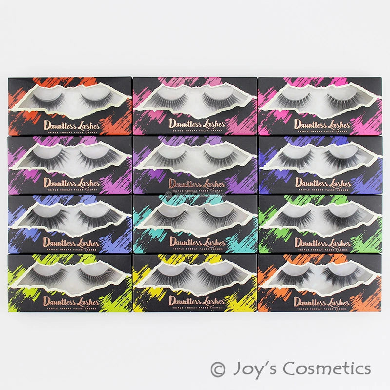 2 LA SPLASH 3D Synthetic Mink False Eyelash Dauntless Lashes "Pick Your 2 Type"