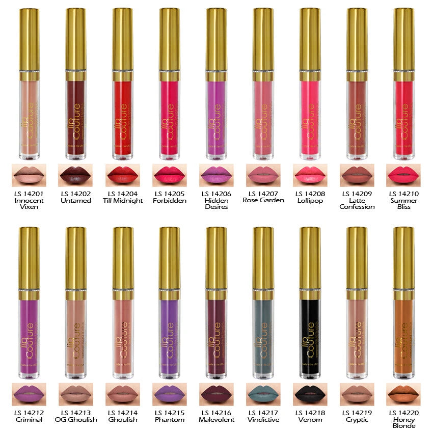 1 LA SPLASH Waterproof Lip Couture Liquid Lipstick "Pick Your 1 Color" Joy​'s