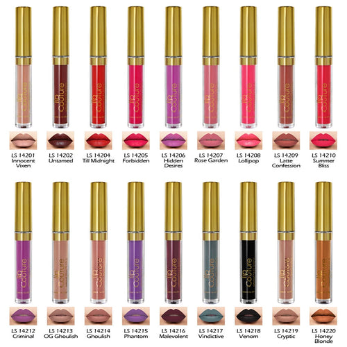 1 LA SPLASH Waterproof Lip Couture Liquid Lipstick "Pick Your 1 Color" Joy​'s