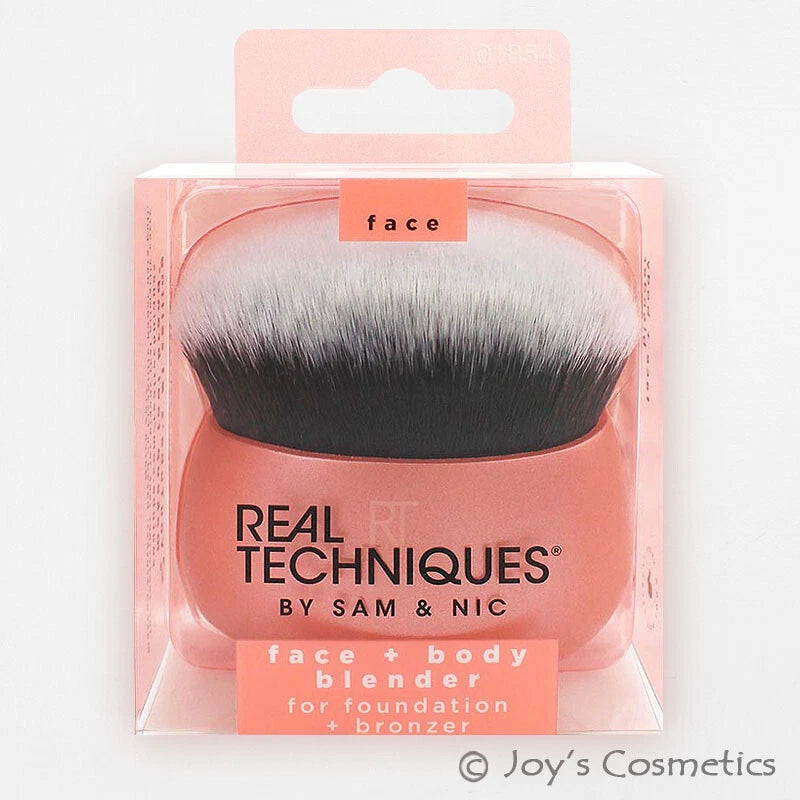 1 REAL TECHNIQUES Face + Body Blender Foundation Brush "RT-1854"Joy's cosmetics