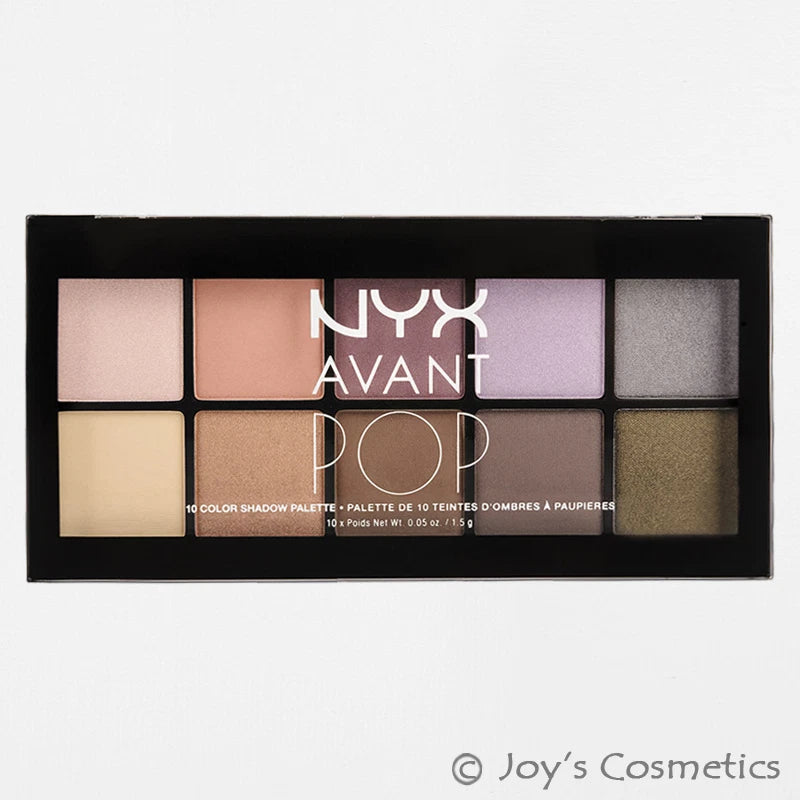 1 NYX Avant Pop! Eye Shadow Palette "APSP 03 - Nouveau Chic" Joy's cosmetics