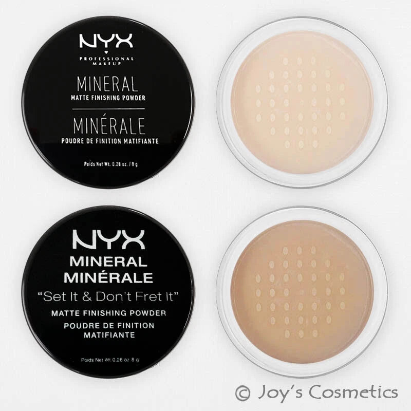 1 NYX Mineral Finishing powder "Pick Your 1 Color" Joy's cosmetics