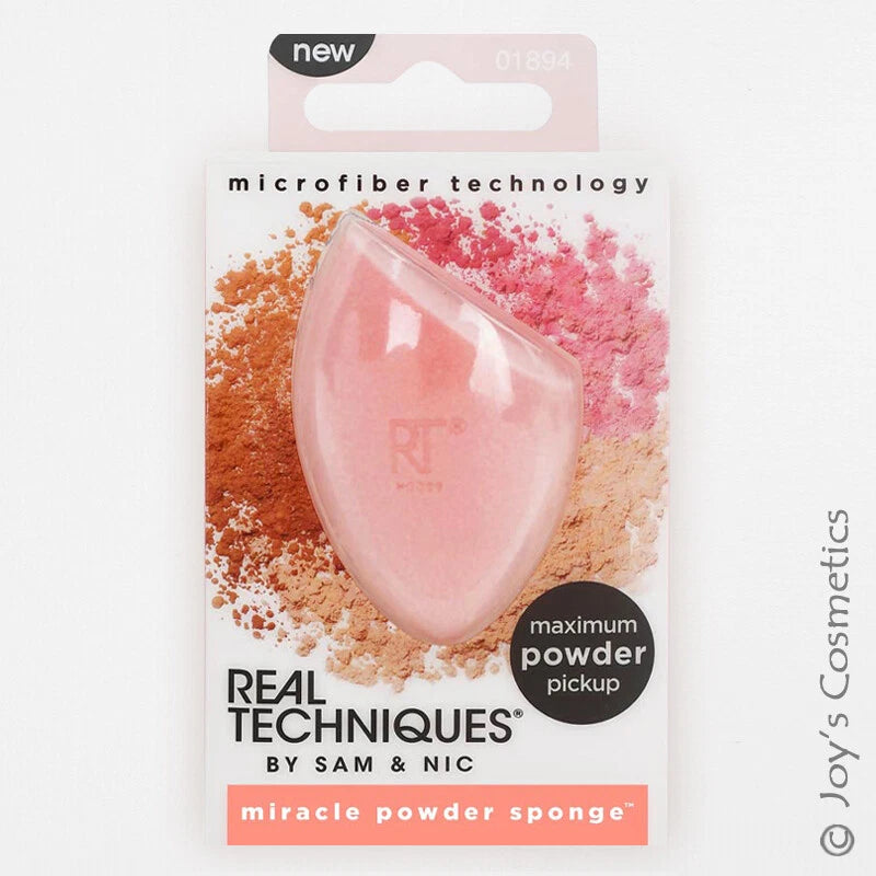 1 REAL TECHNIQUES Miracle Powder Sponge "RT-1894" Joy's cosmetics