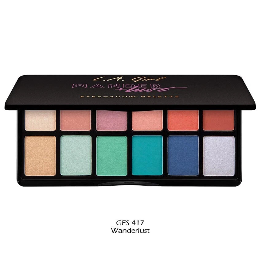 1 LA GIRL Fanatic Eyeshadow Palette " GES417 - Wanderlust " Joy's cosmetics