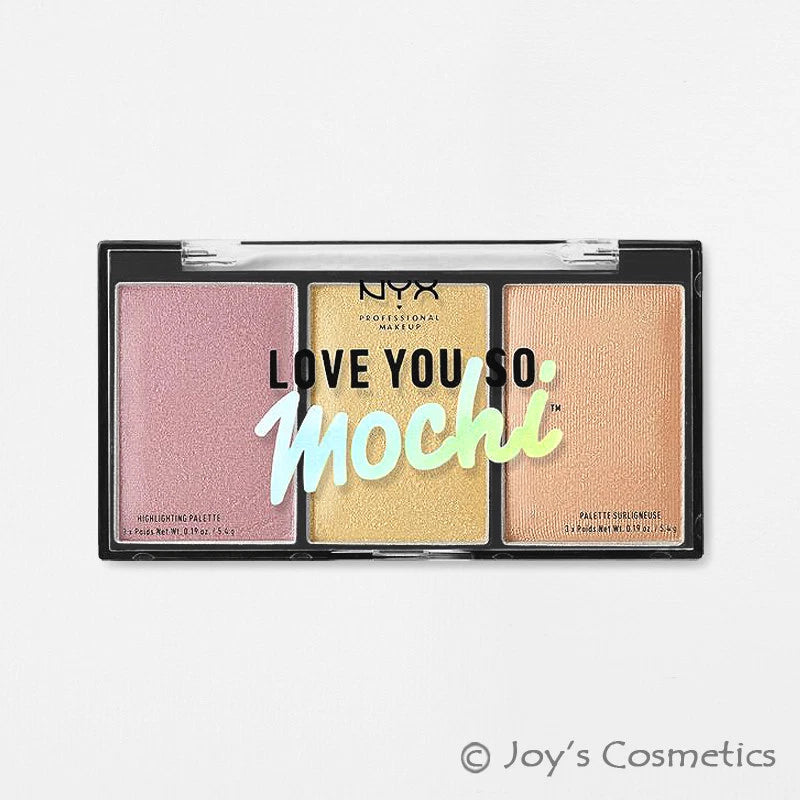 1 NYX Love You So Mochi Highlighting Palette " LYSMHP01 - Lit Life " Joy's