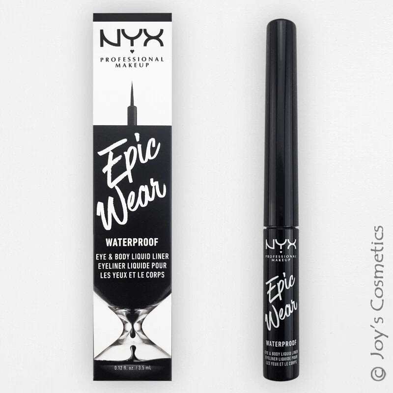 1 NYX Matte Liquid Liner - Waterproof Epic Wear Eyeliner "EWSPLL01 Black"Joy's