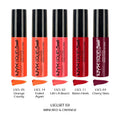 1 NYX Liquid Suede Cream Lipstick - Mini Size Set "LSCLSET03 - Red & Orange"