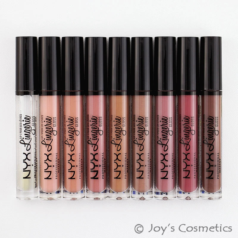 1 NYX Lip Lingerie Gloss Nude - LLG "Pick Your 1 Color" Joy's cosmetics