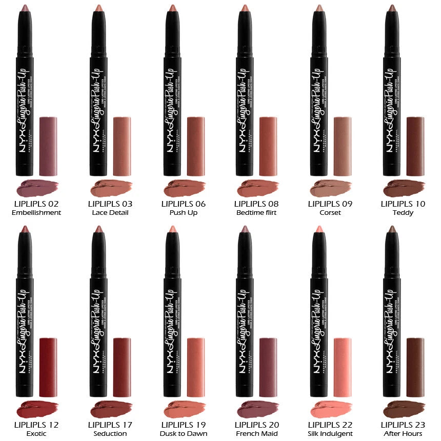 1 NYX Lip Lingerie Push Up Long Lasting Lipstick "Pick Your 1 color" Joy's