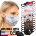 Washable Mask - Unisex Adult Reusable Breathable 3D Face Stretch Spandex Fabric