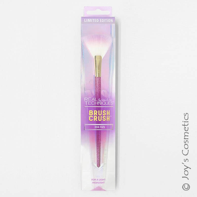 1 REAL TECHNIQUES Brush Crush 304 Fan Highlight Limited Edition "RT-1756"Joy's