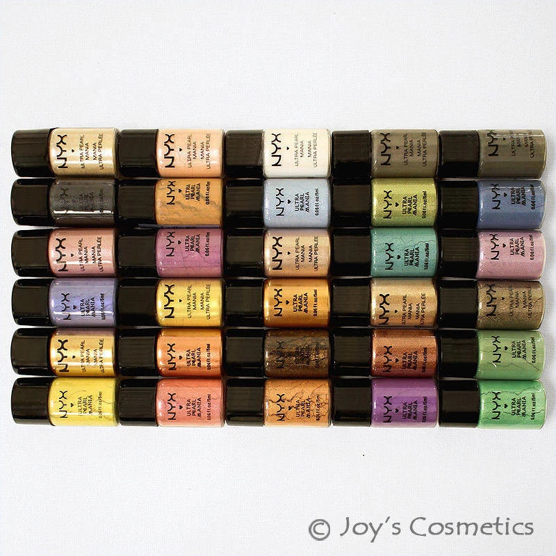 6 NYX Loose Pearl Eyeshadow Pigment - LP "Pick Your 6 Color" Joy's cosmetics