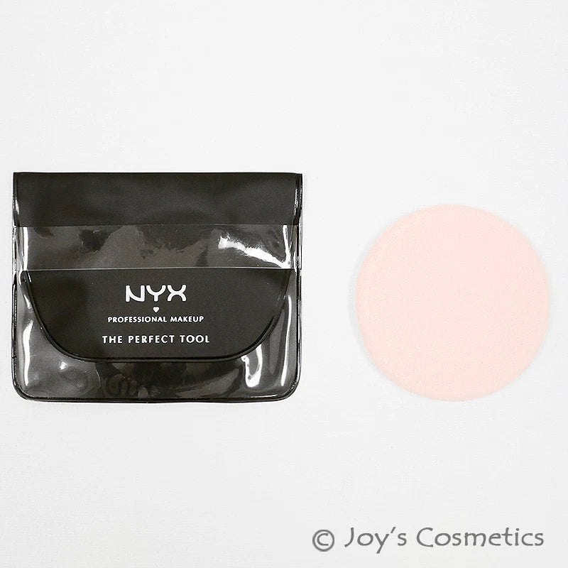 1 NYX Super NBR Round Professional Makeup puff / Sponge "PF 04" Joy's cosmetics