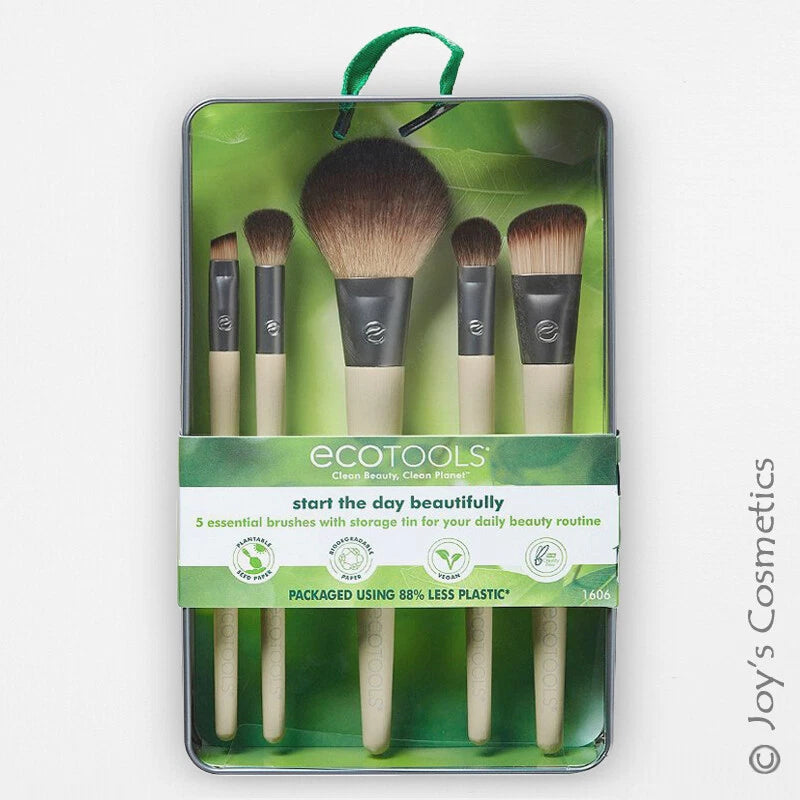 1 ECOTOOLS Start The Day Beautifully Kit Makeup Brush "ET-1606"Joy's cosmetics