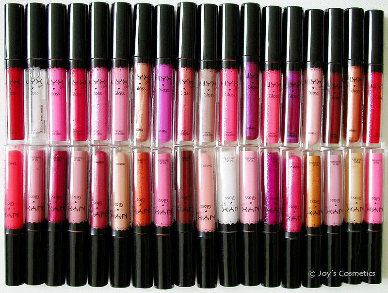 2 NYX Round Lip Gloss - RLG "Pick Your 2 Color" Joy's cosmetics