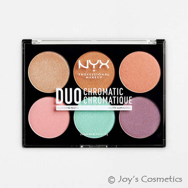 1 NYX Duo Chromatic Illuminating Palette "DCIPP01" Joy's cosmetics