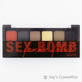 1 NYX The Sex Bomb Eye Shadow Palette - " TSB01 " Joy's cosmetics