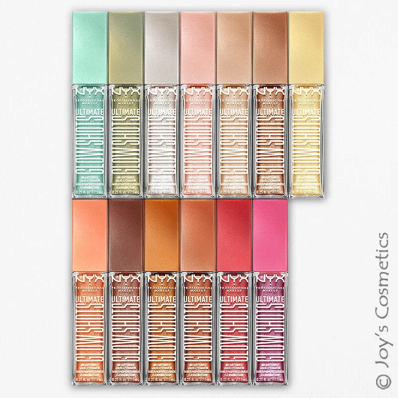 1 NYX Ultimate Glow Shots Liquid Shimmer Eyeshadow Vitamin C "Pick Your 1 Color"