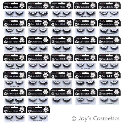 1 AMOR US 3D Effect Faux Mink False Eyelashes - Multi Layered "Pick Your 1 Type"