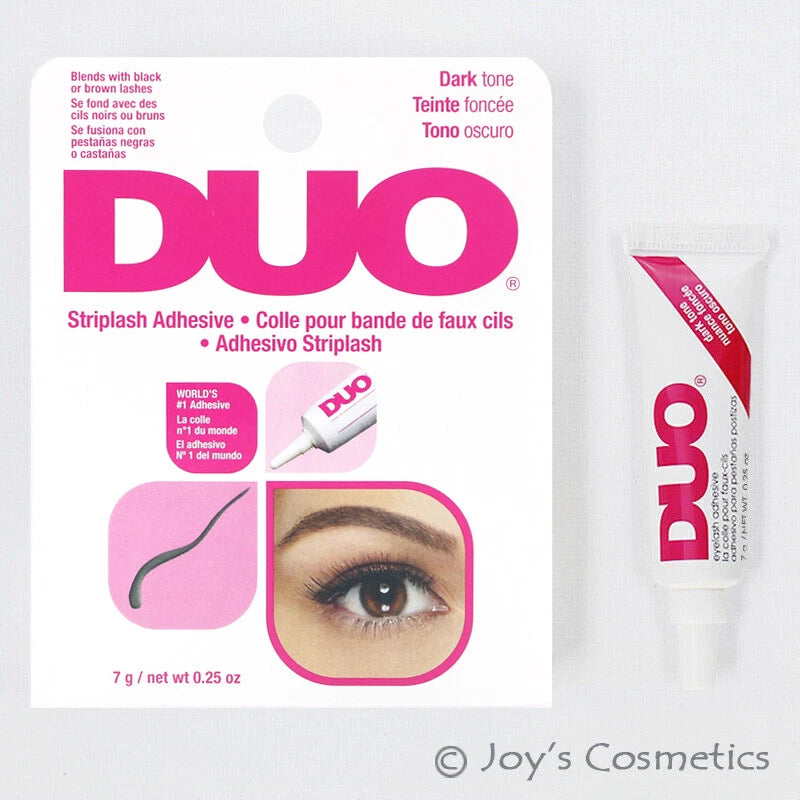 1 DUO Striplash Adhesive Waterproof Eyelash glue "DUO568044 - Dark 7g" Joy's