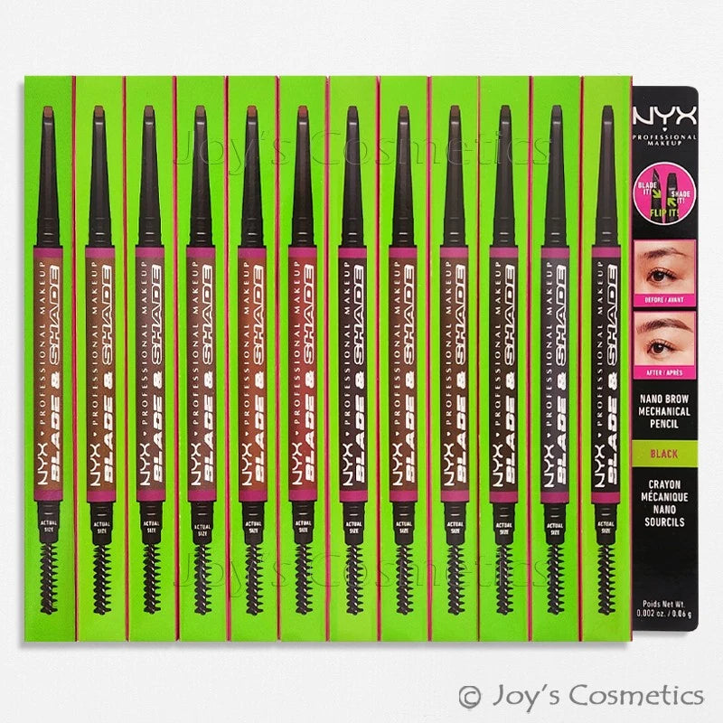 1 NYX Blade & Shade Nano Brow Pencil "Pick Your 1 Color" Joy's cosmetics