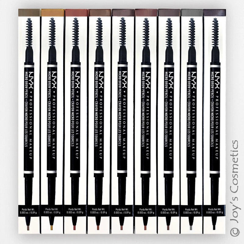 3 NYX Micro Brow Pencil - Eyebrow MBP "Pick Your 3 Color"  Joy's cosmetics