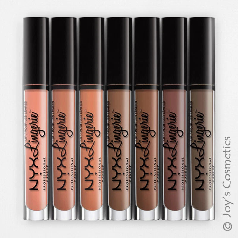 1 NYX Lip Lingerie Liquid Lipstick Matte - 3 Piece Set "Pick Your 1 Set" Joy's